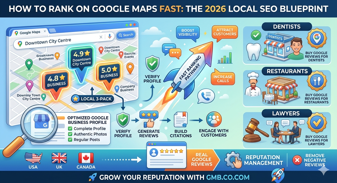 How to Rank on Google Maps Fast: The 2026 Local SEO Blueprint